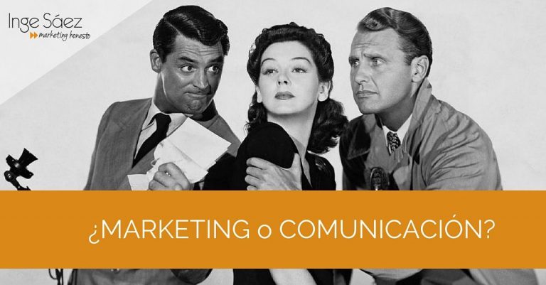 ¿Es lo mismo marketing y comunicación?