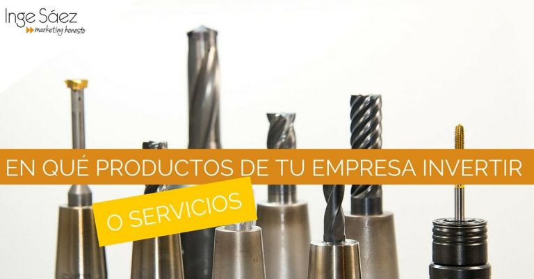 análisis de tus servicios o produtos