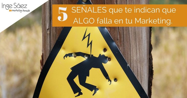 Indicadores de errores en marketing.