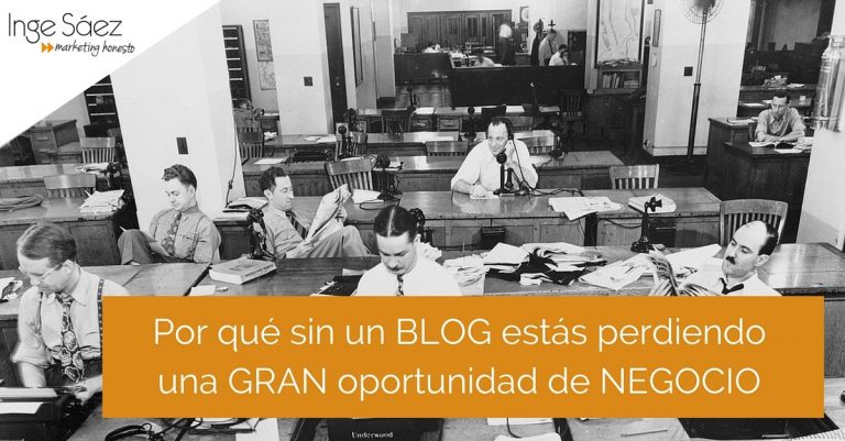 blog como oportunidad de negocio