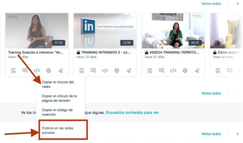 linkedin y vimeo se unen